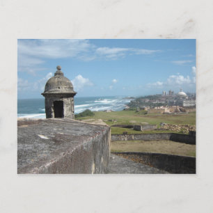 A lo largo de la tarjeta postal de la torre Watch