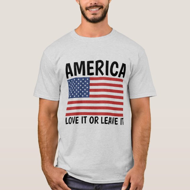 A LOS ESTADOS UNIDOS LES ENCANTA O DEJA Camisetas  (Anverso)