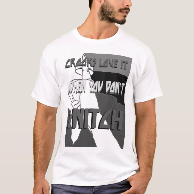 A los ladrones les encanta la camiseta (Anverso)