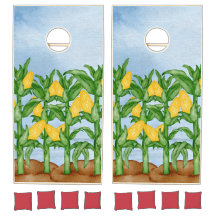 A-MAIZE Cornfield Cornhole Set - Rústica Granja G