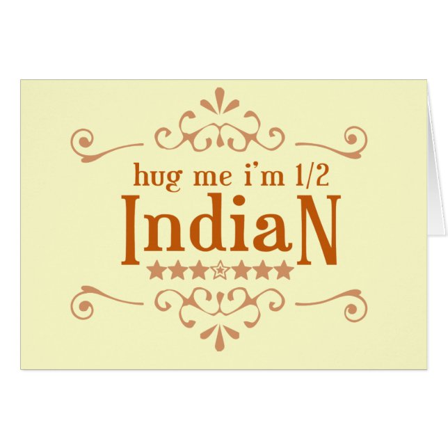 A medias indio (Anverso (Horizontal))