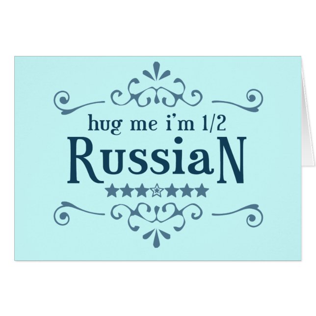 A medias ruso (Anverso (Horizontal))