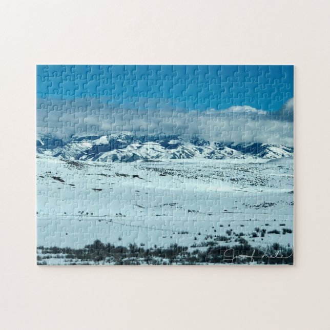 A medio camino del rompecabezas del hogar (Horizontal)