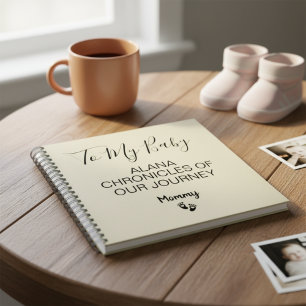 A Mi Bebé Keepsake Embarazo Diario