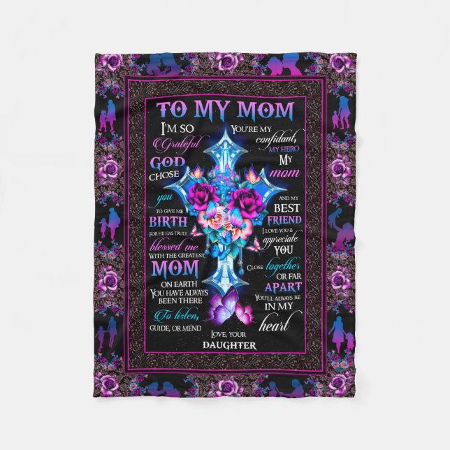 a mi mamá manta de Son, manta para mamá (Anverso)