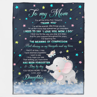 A mi mamá, pequeña manta de elefante, manta de mam
