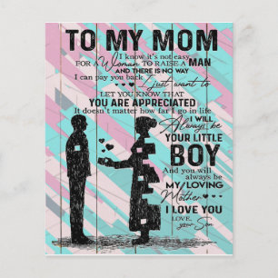 A Mi Mamá, Regalo Para Mamá, Carta A Mamá