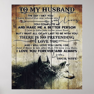 A mi marido Hermoso regalo de decoración familia