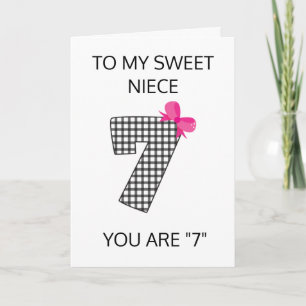 ¡A MI "NIETA ESPECIAL" EN SU CUMPLEAÑOS! TARJETA