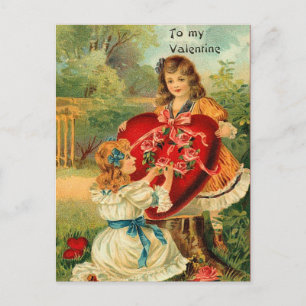 A mi postal de la tarjeta del día de San Valentín