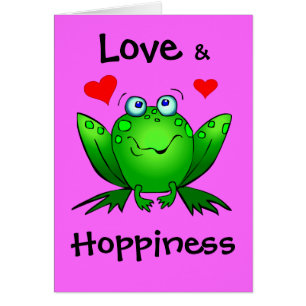 A mi princesa Love Hoppiness Frogs