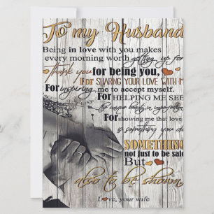 A mi regalo de marido Letra de marido Decoraci