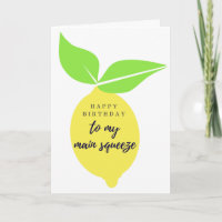 A mi tarjeta de cumpleaños principal Squeeze