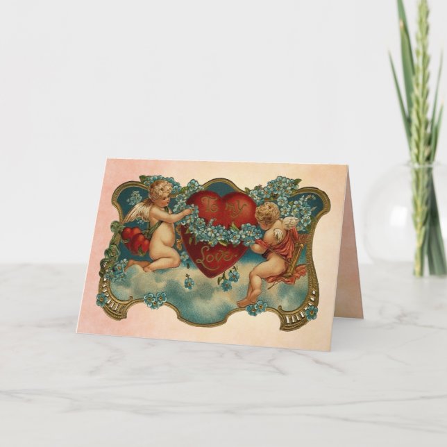 A mi tarjeta del el día de San Valentín del (Anverso)