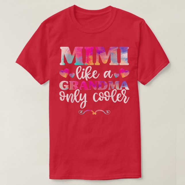 A Mimi Le Gusta Una Abuela Solamente Camisa Fría,  (Diseño del anverso)