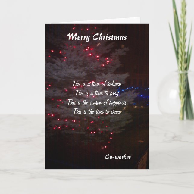 A mis tarjetas de felicitación de navidades de tra (Anverso)