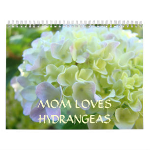 A MOM LE ENCANTAN LOS calendarios HIDRANGEAS Año N