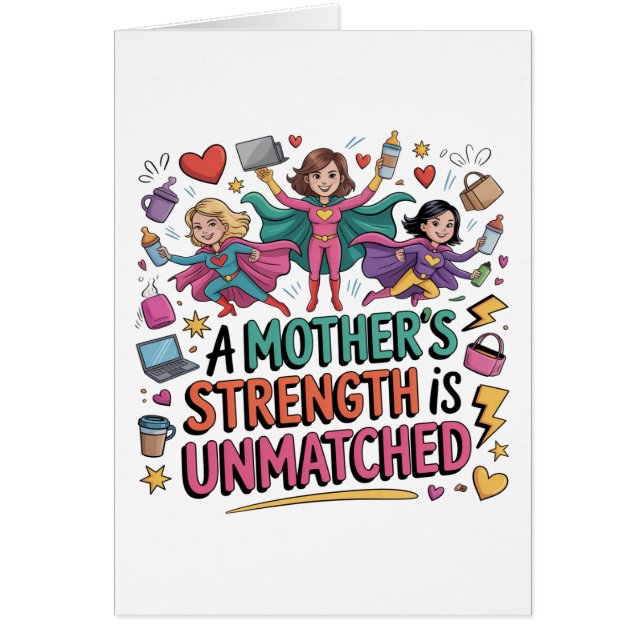 A Mother’s Strength Is Unmatched (Frente)