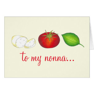 A My Nonna Italian Mozzarella Tomato Basil