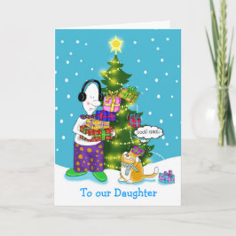 A nuestra hija, feliz Navidad