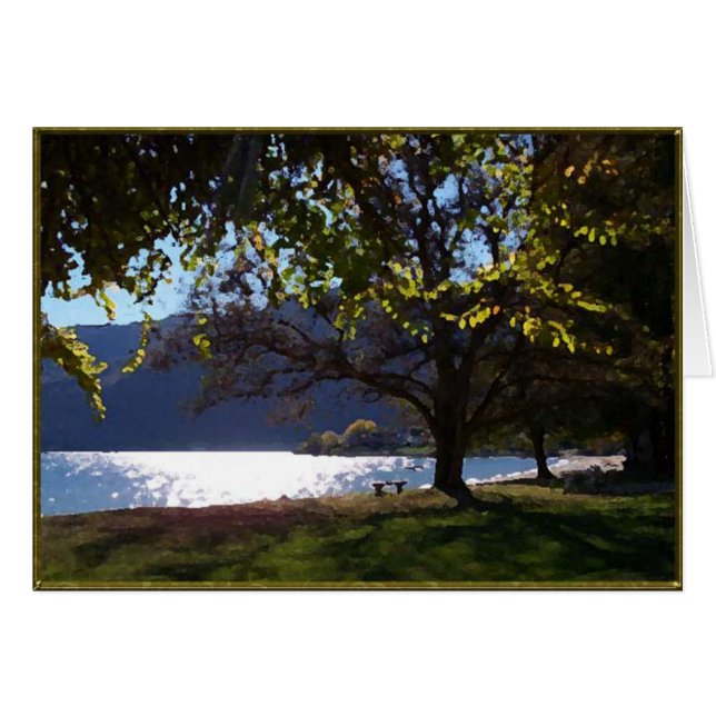 A orillas del lago (Anverso (Horizontal))