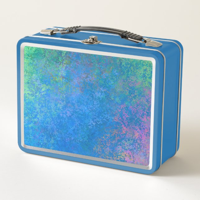 A orillas del mar Tinta de Alcohol, Abstracto Pour (Anverso)