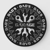 A papá le encantará este reloj de pared de garaje 