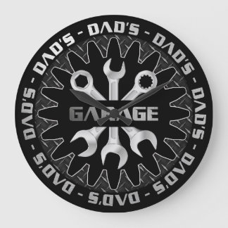 A papá le encantará este reloj de pared de garaje 