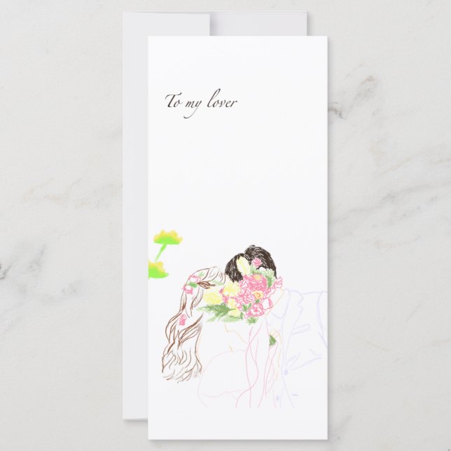 A papel de carta de sobrenombre (Anverso)