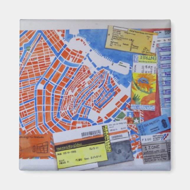 A para el imán de Amsterdam (Frente)