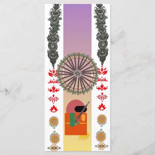 A Path Through a Journey Flat Card (Anverso)