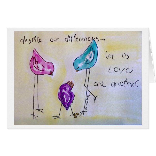 A pesar de nuestras diferencias (Anverso (Horizontal))