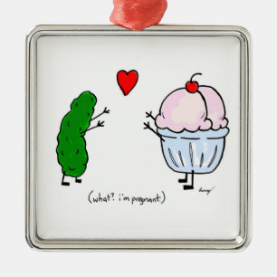 A Pickle le encanta el ornamento de helados