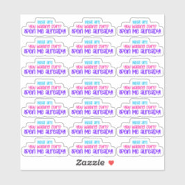 ¿A qué estás esperando? ¡Ábreme Ya! Pegatina