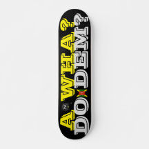 ¿A QUÉ HACE DEM? Skateboard JMT, 73" Deck