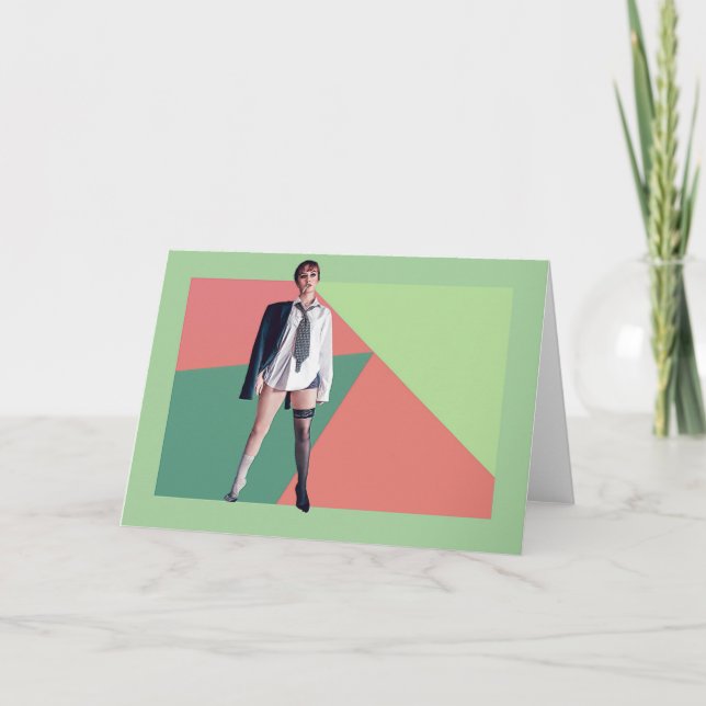 A quién le importa la tarjeta de felicitación (Anverso)