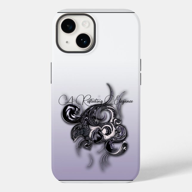 "A Reflecting Elegance", Funda Apple iPhone 14 (Reverso )