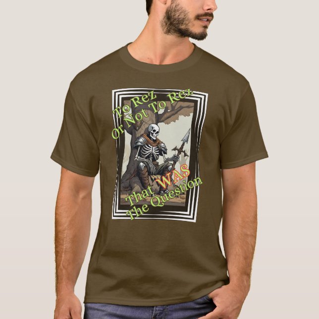 A Rez o no a Rez - Camiseta temática de juegos (Anverso)
