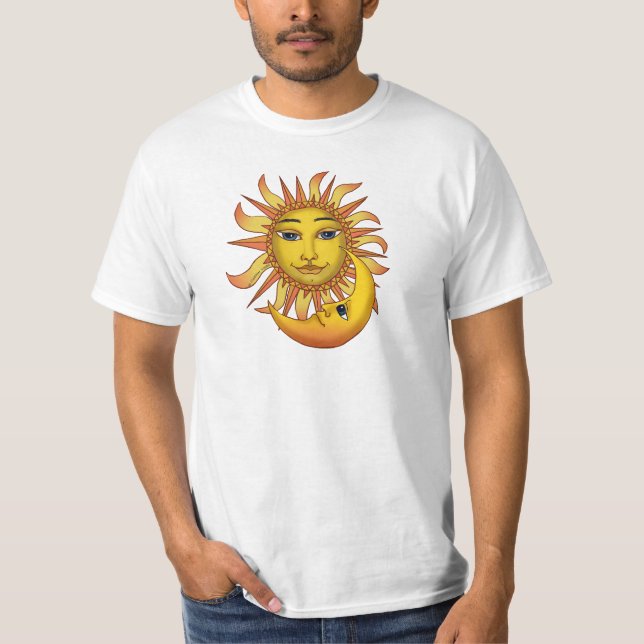 A Sun le encanta la camiseta de la luna (Anverso)