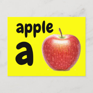 a - tarjeta flash de manzana