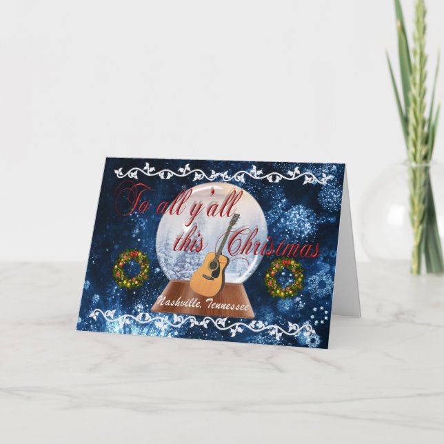 A todos usted esta tarjeta de Nashville del (Anverso)