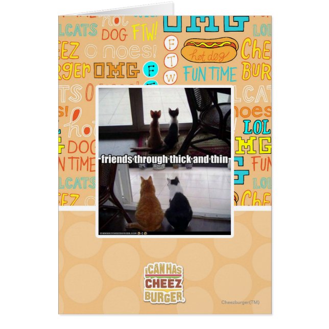 A través de grueso y delgado (Frente)