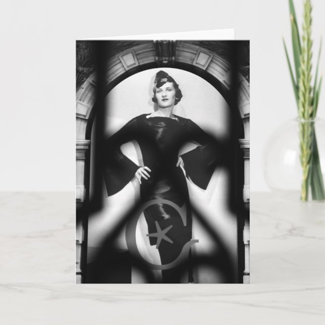 A través de la tarjeta de París del Museo de la Ce (Anverso)