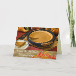 A Través De La Tarjeta De Saludo De Gracias De Mil