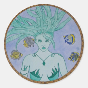 A través de los Pegatinas del ojo de buey