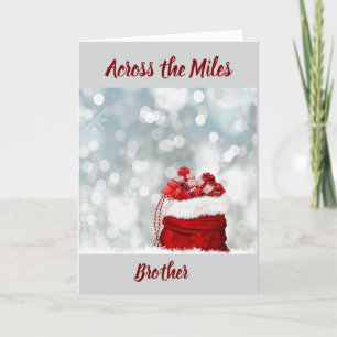 A TRAVÉS DE MILLAS A "MI HERMANO" EN NAVIDAD