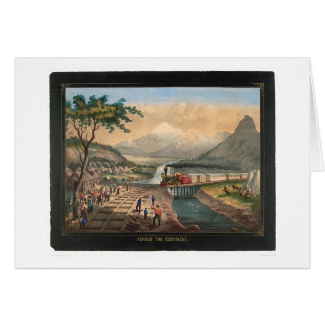 A través del continente (0005A) (Anverso (Horizontal))