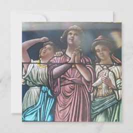 a través del poster de vidrio