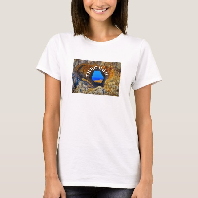 A TRAVÉS (ligera) de la camiseta (Anverso)