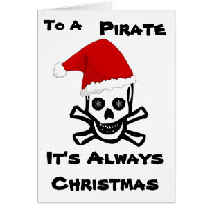 A un pirata es siempre navidad